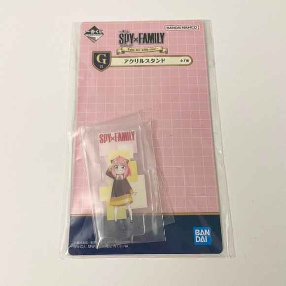 Spy X Family Bandai Acrylic Stand Ichiban Kuji Japan - Picture 1 of 11